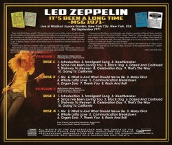 LED ZEPPELIN / IT’S BEEN A LONG TIME MSG 1971 (4CD+2CD)