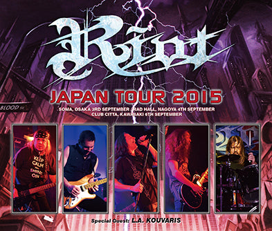 RIOT / JAPAN TOUR 2015 (6CDR)