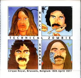 BLACK SABBATH / TECHNICAL ZOMBIE BRUXELLES 1977 (1CDR)