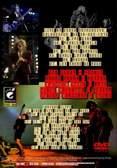 AC/DC / ES UN LARGO CAMINO AL INFIERNO (1DVDR)