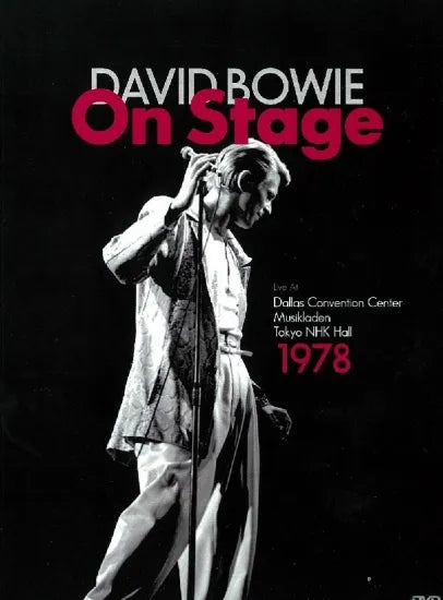 DAVID BOWIE / ON STAGE (1DVDR)
