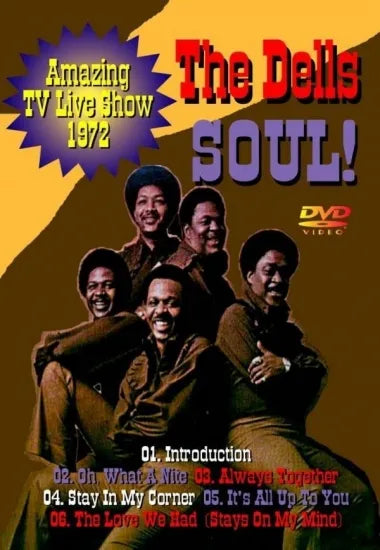 DELLS SOUL! / AMAZING TV LIVE SHOW 1972 (1DVDR)