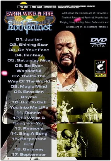 Terra, vento e fuoco / ROCKPALAST 1979 (1DVDR)