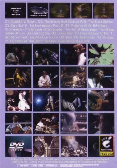 EMERSON, LAKE e PALMER / Works Orchestral Tour 1977 (1DVDR)