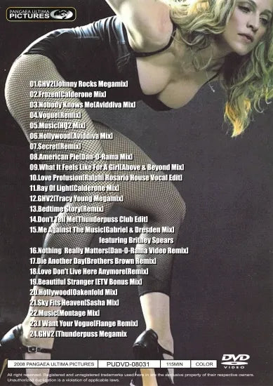 MADONNA / ReMixXx (1DVDR)