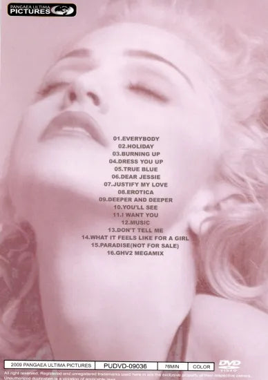 MADONNA / Lost & Found The Missing Video Clips (1DVDR)