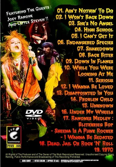 MICHAEL MONROE with SAMI YAFFA / MIKE IS A PUNK ROCKER (1DVDR)