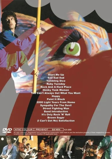THE ROLLING STONES / LIVE AT THE MAX (1DVDR)