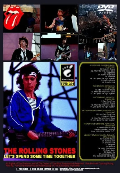 THE ROLLING STONES / LET'S SPEND SOME TIME TOGETHER (1DVDR)