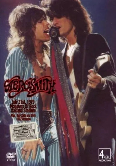 AEROSMITH / MONSTER OF ROCK 1979 plus HOUSTON 1977 (1DVD)