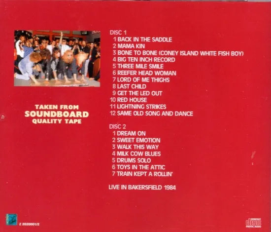 AEROSMITH / WELCOME BACK JOE (2CD)