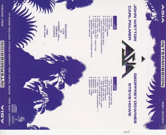 ASIA / INTERMISSION (2CD)
