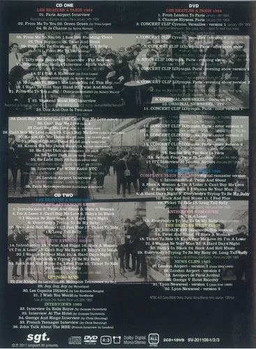 THE BEATLES / VIVE LA FRANCE 64&65 (1DVD&2CD)