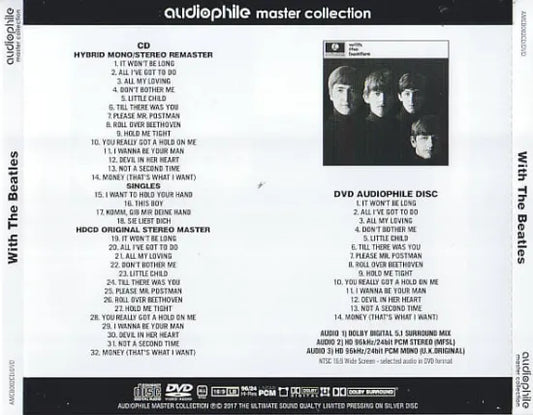 THE BEATLES / WITH THE BEATLES (AUDIOPHILE) (1CD+1DVD)