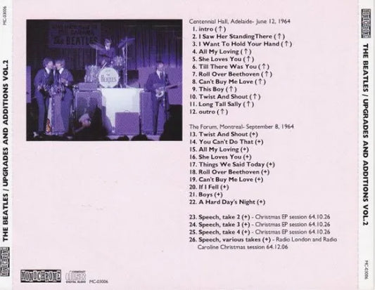 THE BEATLES / UPGRADES AND ADDITIONS VOL.2 (1CD)