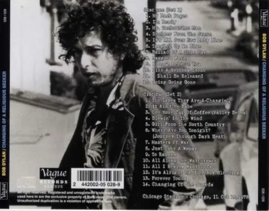 BOB DYLAN / CHANGING OF A RELIGIOUS SEEKER (2CD)