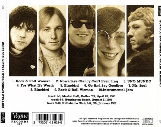 BUFFALO SPRINGFIELD / FALLIN' BLUEBIRD (1CD)