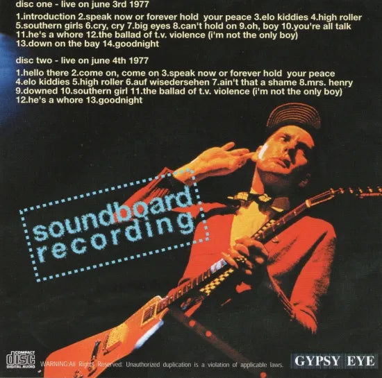 CHEAP TRICK / LIVE AT WHISKEY FLAT SOUNDBOARD (2CD)