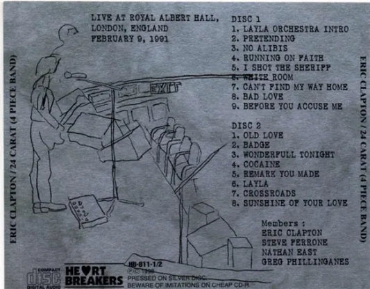 ERIC CLAPTON / 24 CARAT 4 PIECE BAND PART 3 (2CD)