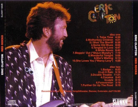 ERIC CLAPTON / RED ON THE ROCKS (2CD)