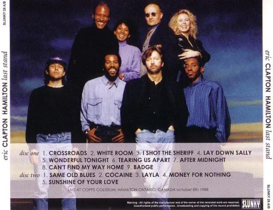 ERIC CLAPTON / HAMILTON LAST STAND (2CD)