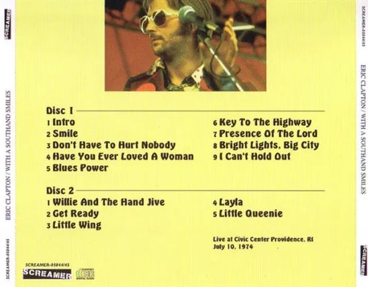 ERIC CLAPTON / WITH A SOUTHAND SMILES (2CD)