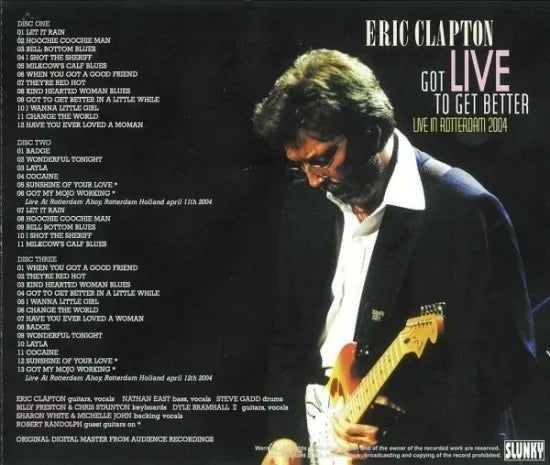 ERIC CLAPTON / GOD LIVE TO GET BETTER (3CD)