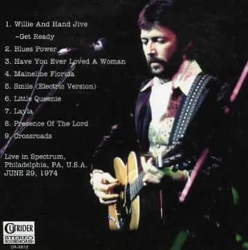 ERIC CLAPTON / ELECTRIC SMILE US TOUR 1974 (1CD)