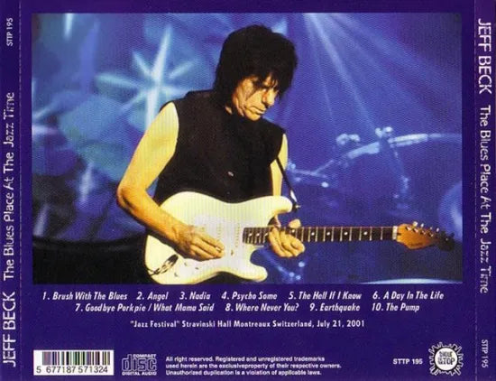 JEFF BECK / THE BLUES PLACE AT THE JAZZ TIME (1CD)