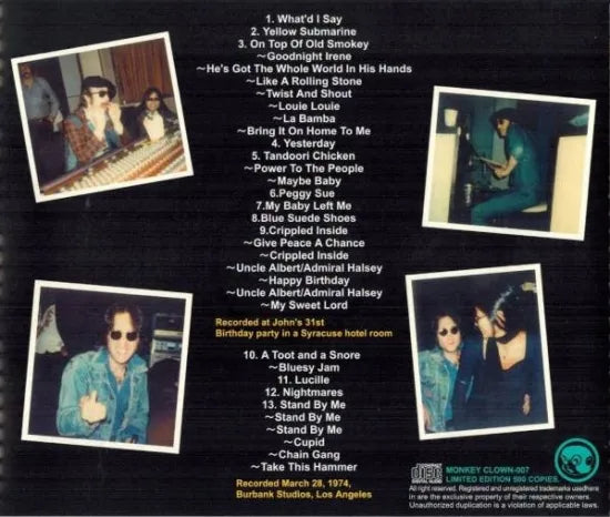 JOHN LENNON / TOGETHER AGAIN (1CD)