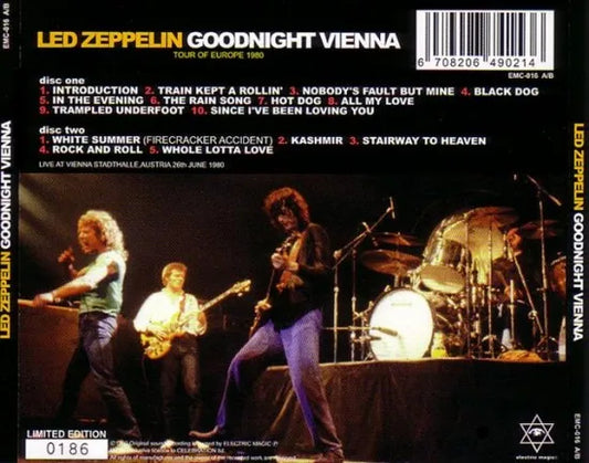 LED ZEPPELIN / BUENAS NOCHES VIENA (2 CD)