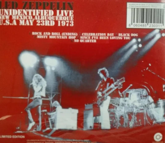 LED ZEPPELIN / UNIDENTIFIED LIVE (1CD)
