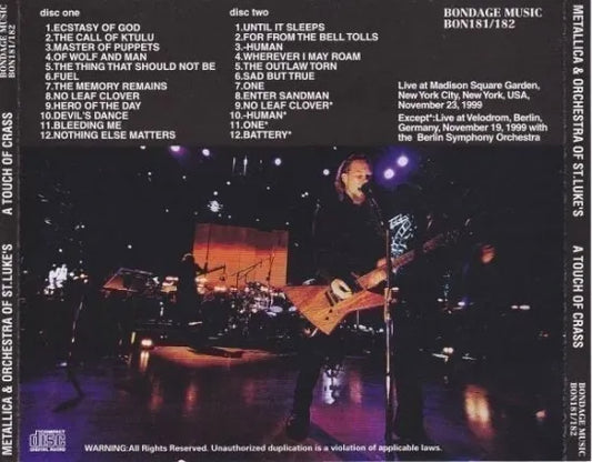 METALLICA / A TPUCH OF CRASS (2CD)
