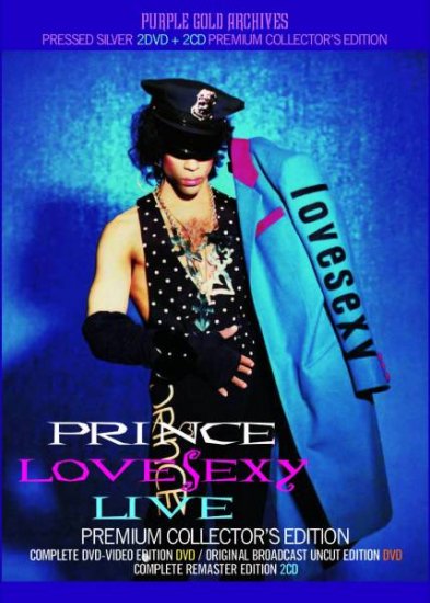 PRINCE / LOVESEXY TOUR 1988 (2CD+2DVD) – WORLD MUSIC LOVER
