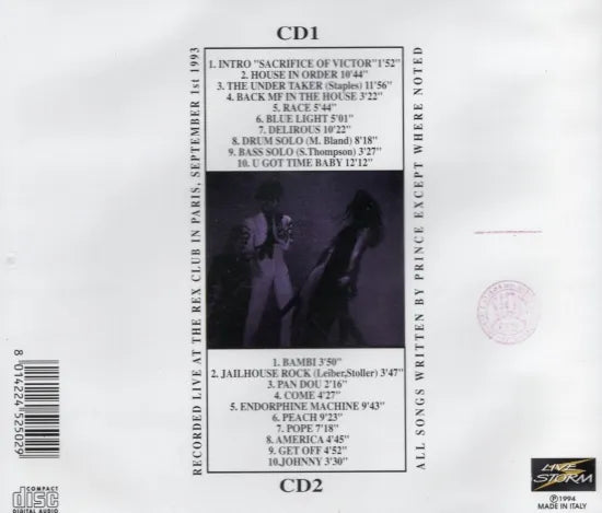 PRINCE & NEW POWER GENERATION / LIVE AT REX (2CD)