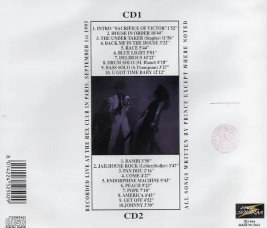 PRINCE & NEW POWER GENERATION / LIVE AT REX (2CD)