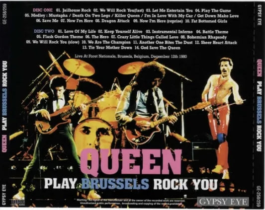 QUEEN / PLAY BRUSSELS ROCK YOU (2CD)