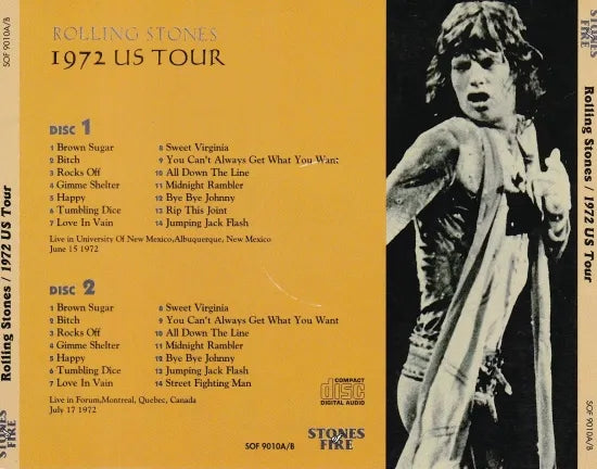 THE ROLLING STONES / 1972 US TOUR (2CD)