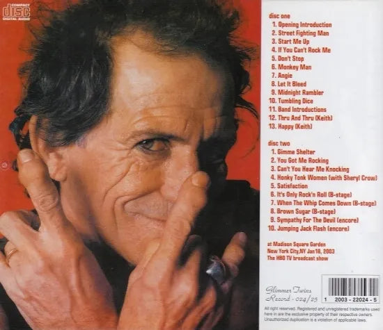 THE ROLLING STONES / NEW YORK'S ALRIGHT IF YOU LIKE SAXOPHONES (2CD)