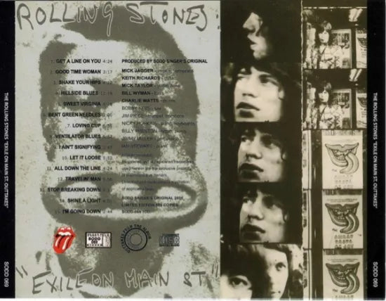 THE ROLLING STONES / EXILE ON MAIN ST. OUTTAKES (1CD)