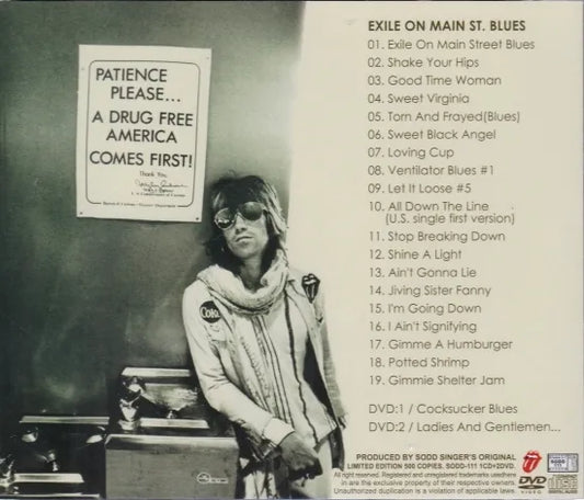 THE ROLLING STONES / EXILE ON MAIN ST. BLUES (1CD+2DVD+1DVDR)