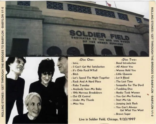 THE ROLLING STONES / GET THROUGH THE BRIDGES (2CD)