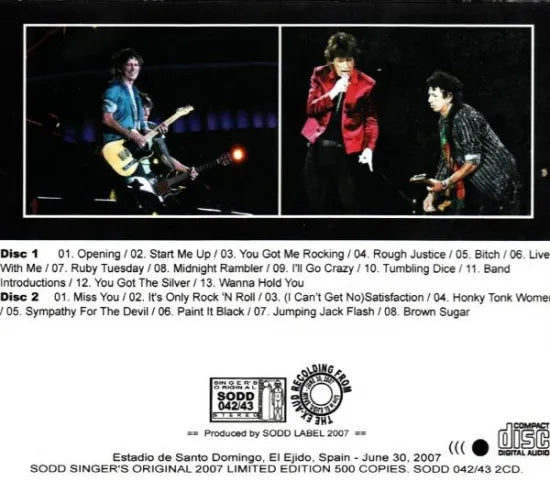 THE ROLLING STONES / SOUTHERN BANG IN EL EJIDO (2CD)