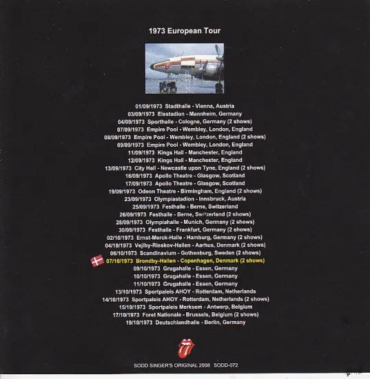 THE ROLLING STONES / AN AFTERNOON IN COPENHAGEN (1CD)