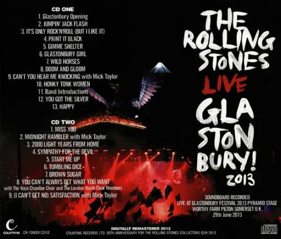 THE ROLLING STONES / GLASTONBURY! 2013 (2CD)