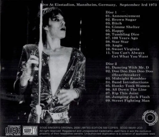 THE ROLLING STONES / MANNHEIM OF ICE (2CD)