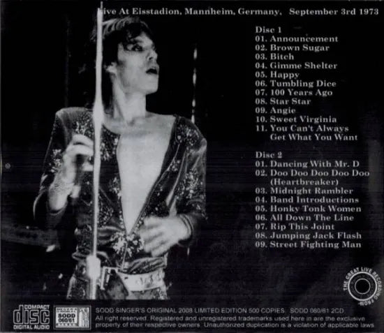 THE ROLLING STONES / MANNHEIM OF ICE (2CD)