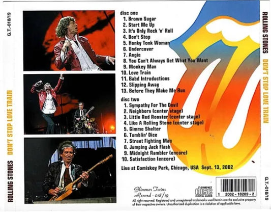 THE ROLLING STONES / DON'T STOP LOVE TRAIN (2CD)