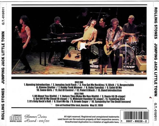 THE ROLLING STONES / JUMPING JACK LITTLE TOWN (2CD)