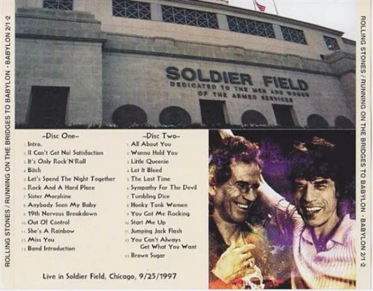 THE ROLLING STONES / RUNNING ON THE BRIDGES TO BABYLON (2CD)